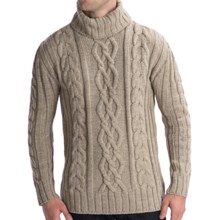 70%OFF メンズカジュアルセーター J。G.によってペレグリングローバーメリノウールセーター - （男性用）タートルネック Peregrine by J.G. Glover Merino Wool Sweater - Turtleneck (For Men)画像